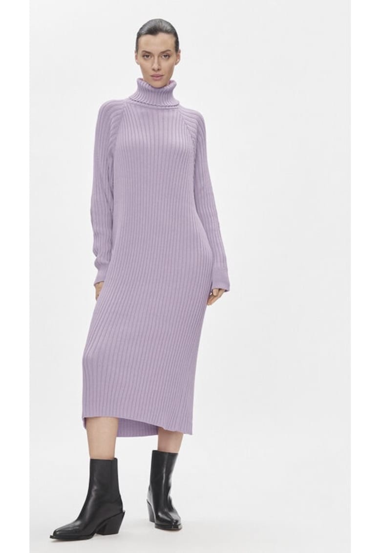 Дамска рокля - Лилаво - Памук Yas
