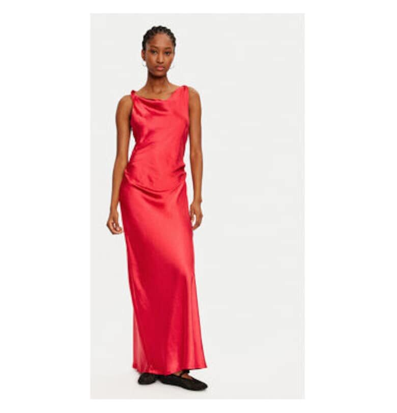 Дамска рокля - Моля - 304875595 - Полиестер - Черна - Черен PLEASE