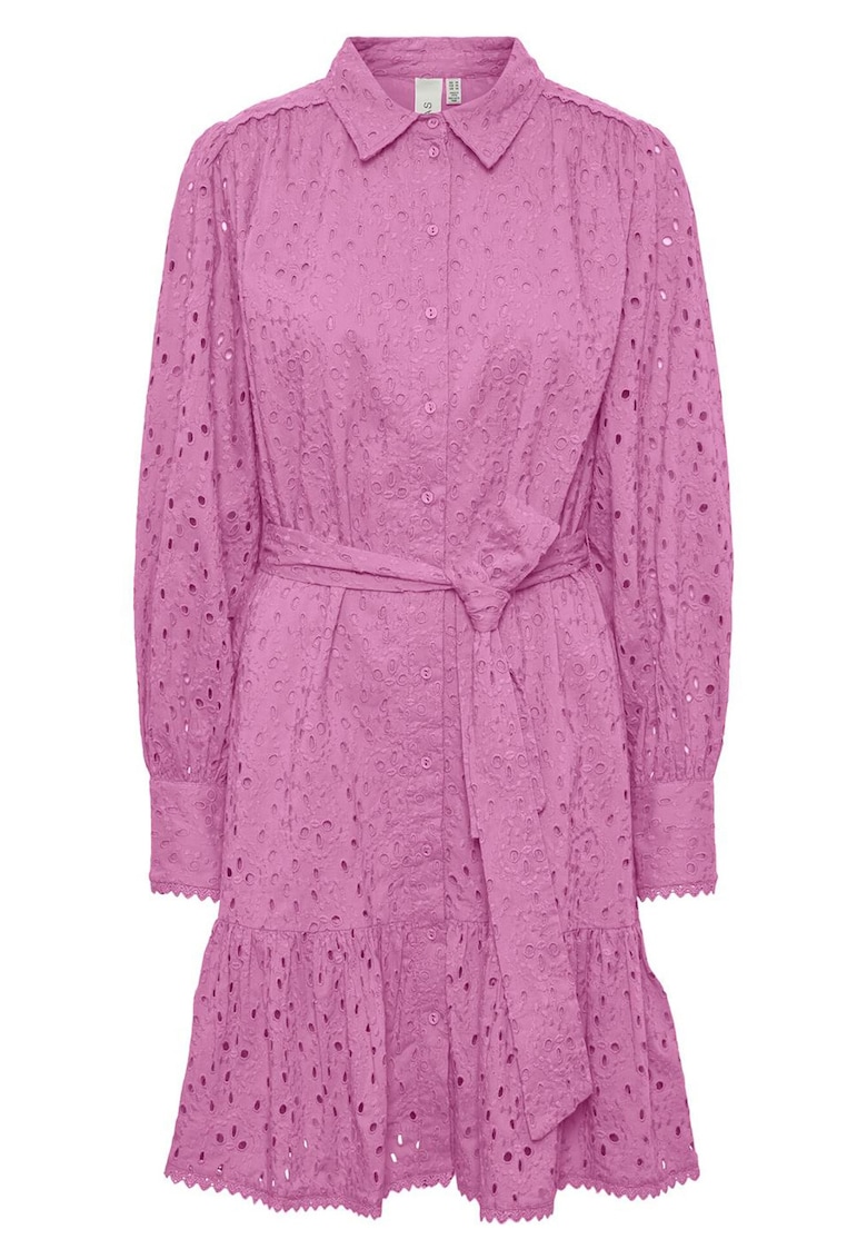 Дамска рокля - Органичен памук - 301808138 - Виолетов Yas