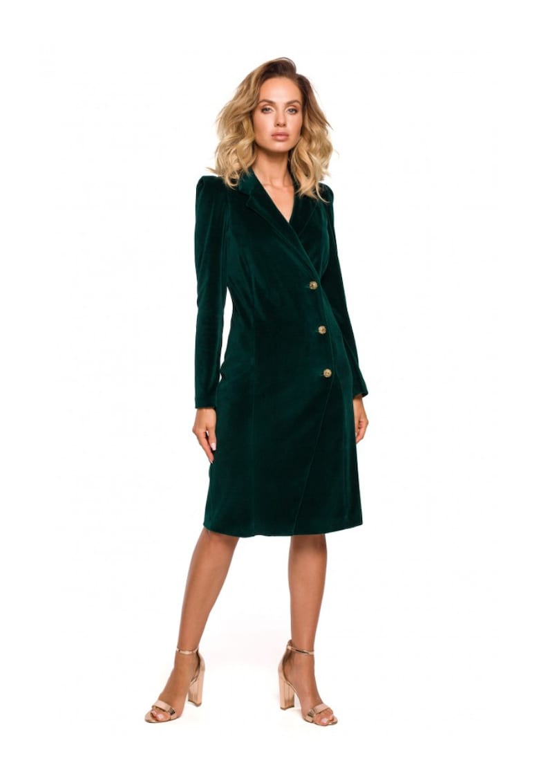 Дамска рокля. - Зелен MOE