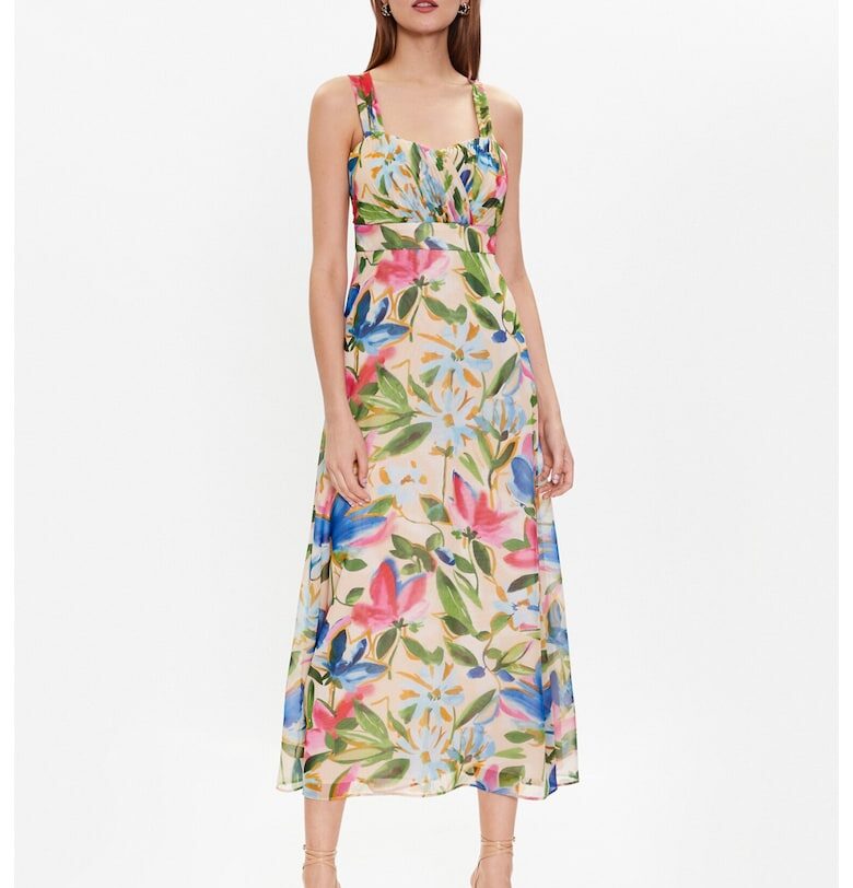 Дамска рокля -  Полиестер - 302521258 - Бежов Naf Naf