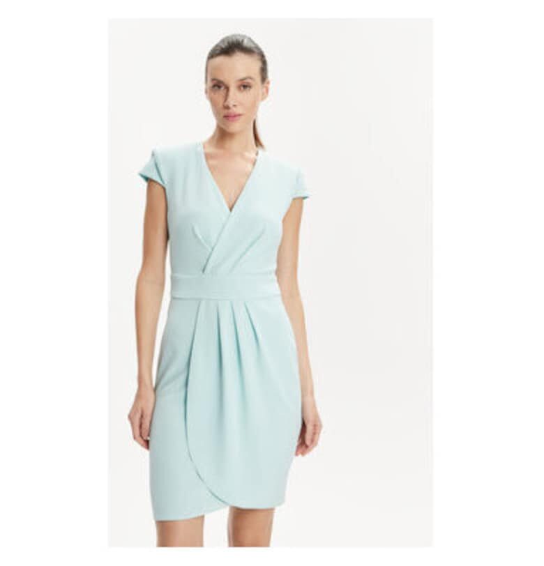 Дамска рокля  Полиестер - Зелен Rinascimento