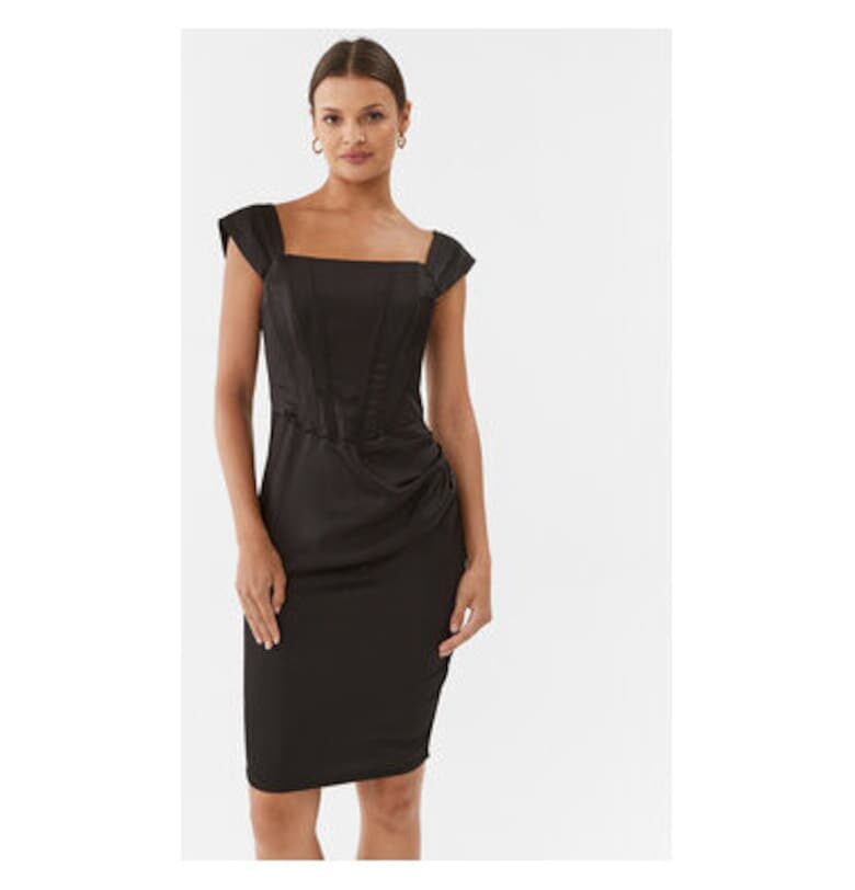 Дамска рокля - Ринасименто - 303496975 - Полиестер - Черен - Черен Rinascimento