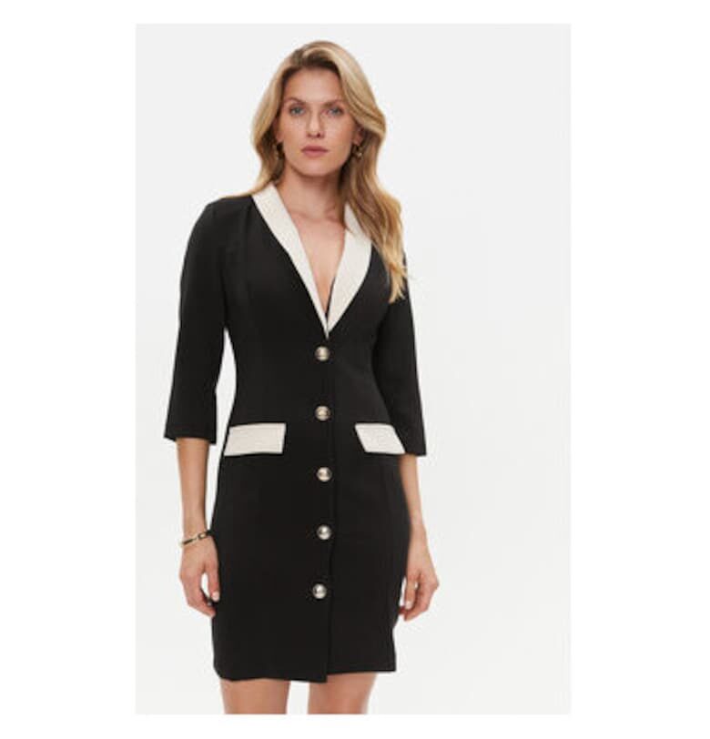 Дамска рокля - Ринасименто - 303585525 - Полиестер - Черен - Черен Rinascimento