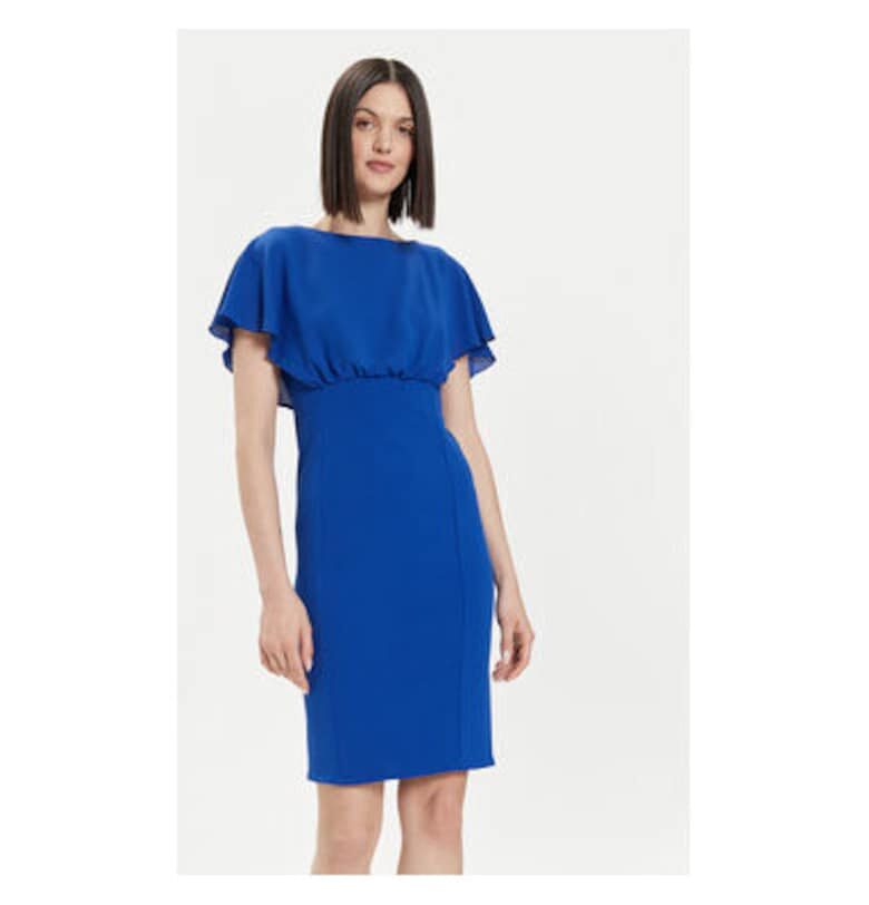 Дамска рокля - Ринасименто - 304277733 - Полиестер - Син - Син Rinascimento