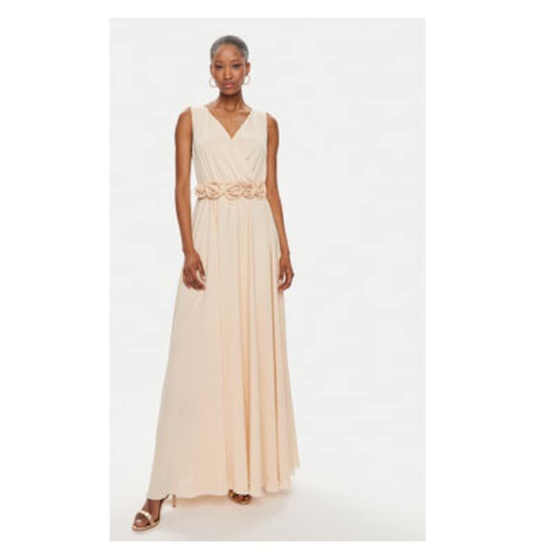 Дамска рокля - Ринасименто - 304371011 - Полиестер - Бежов - Бежов Rinascimento