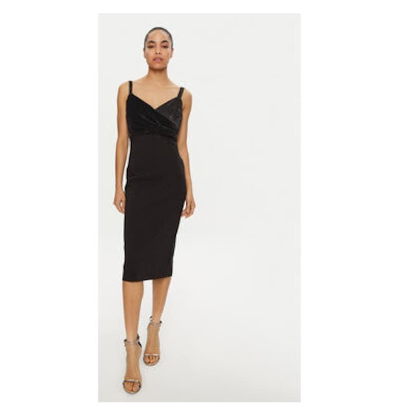 Дамска рокля - Ринасименто - 304956096 - Полиестер - Черен - Черен Rinascimento