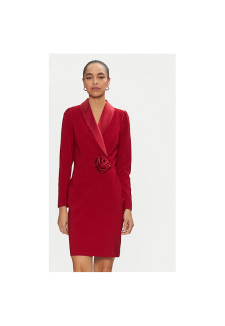 Дамска рокля - Ринасименто - 305117328 - Полиестер - Черен Rinascimento