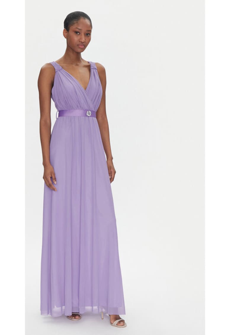 Дамска рокля - Ринасименто - 305265876 - Полиестер - Виолетов Rinascimento