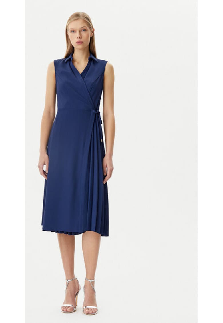 Дамска рокля - Ринасименто - 305318039 - Полиестер - Син Rinascimento