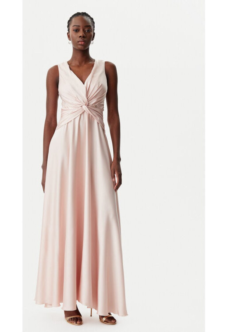 Дамска рокля - Ринасименто - 305318046 - Полиестер - Розов Rinascimento