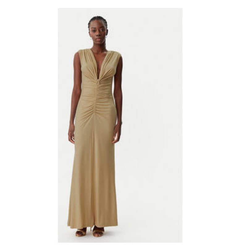 Дамска рокля - Ринасименто - 305318053 - Полиестер - Златен Rinascimento