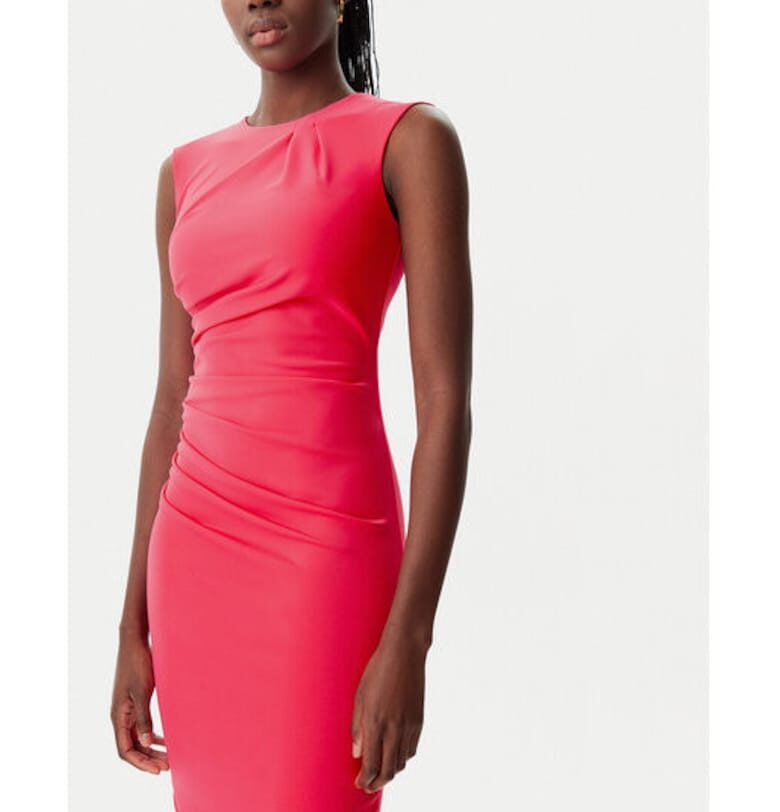 Дамска рокля - Ринасименто - 305318121 - Полиестер - Розов - Розово Rinascimento