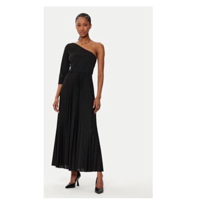 Дамска рокля - Риначименто - 305119216 - Полиестер/Лурекс/Вискоза - Черна - Черен Rinascimento