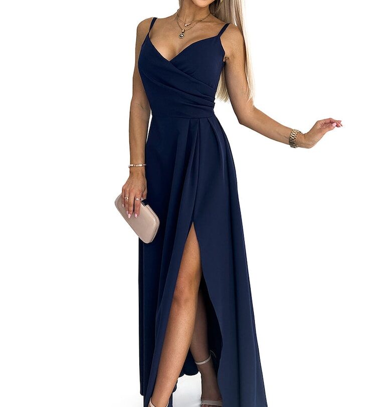 Дамска рокля  - - - - - - - - - - - - - - - - - - - Син Numoco