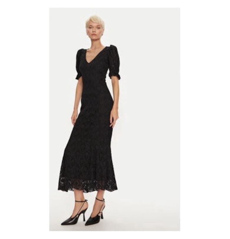 Дамска рокля -  Черен ROTATE