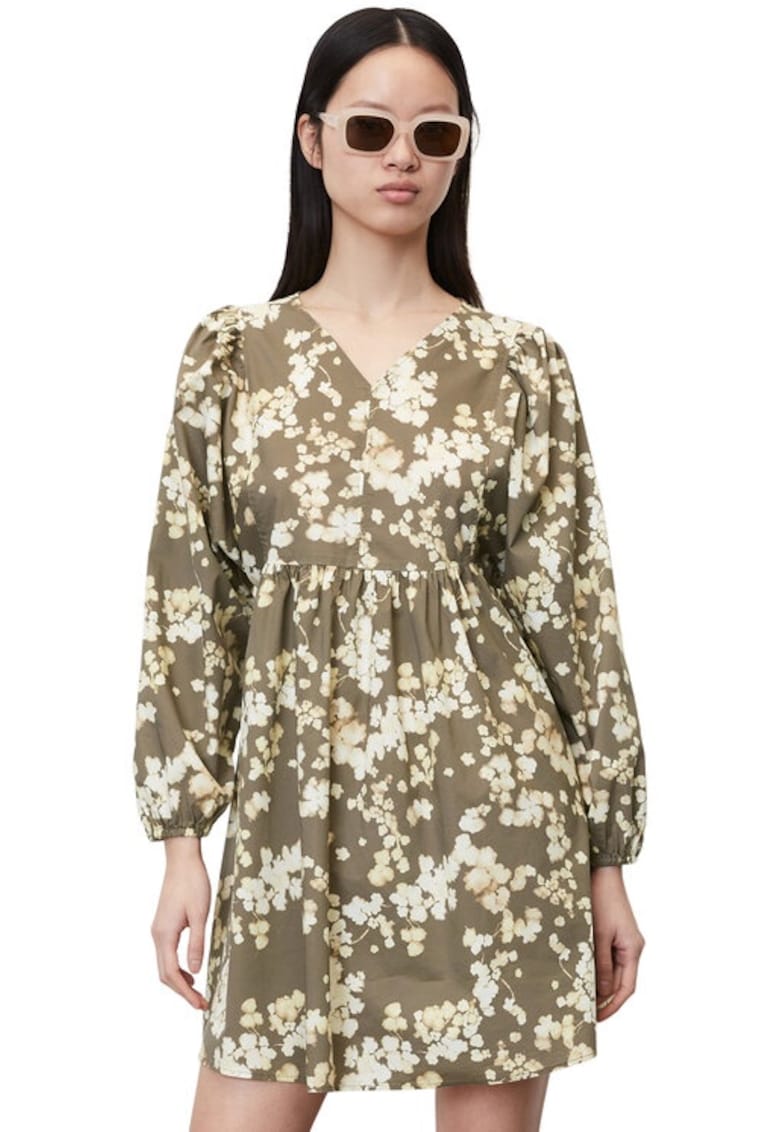 Дамска рокля - многоцветна - памук Marc OPolo