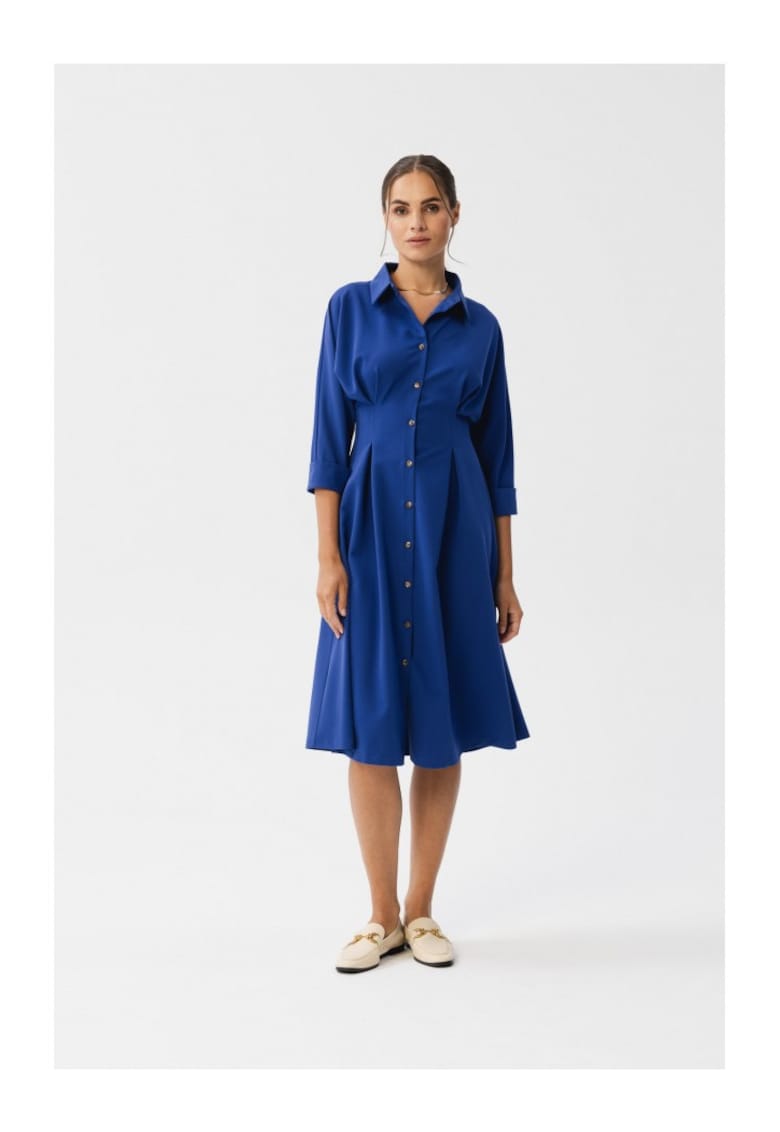 Дамска рокля-риза - Camedes - метличина - Stylove