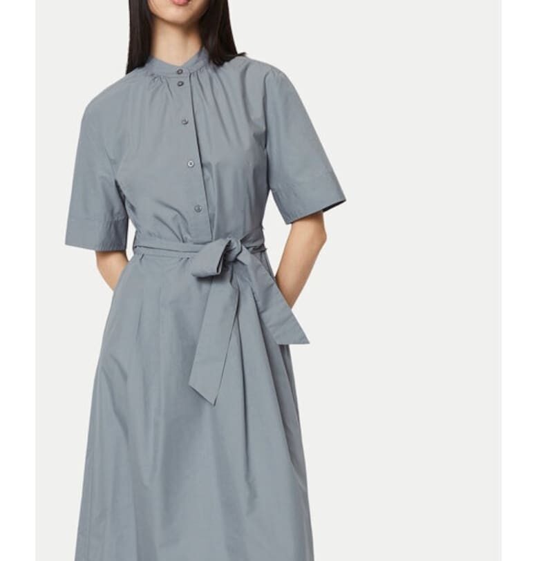 Дамска рокля -  сива - памук Marc OPolo