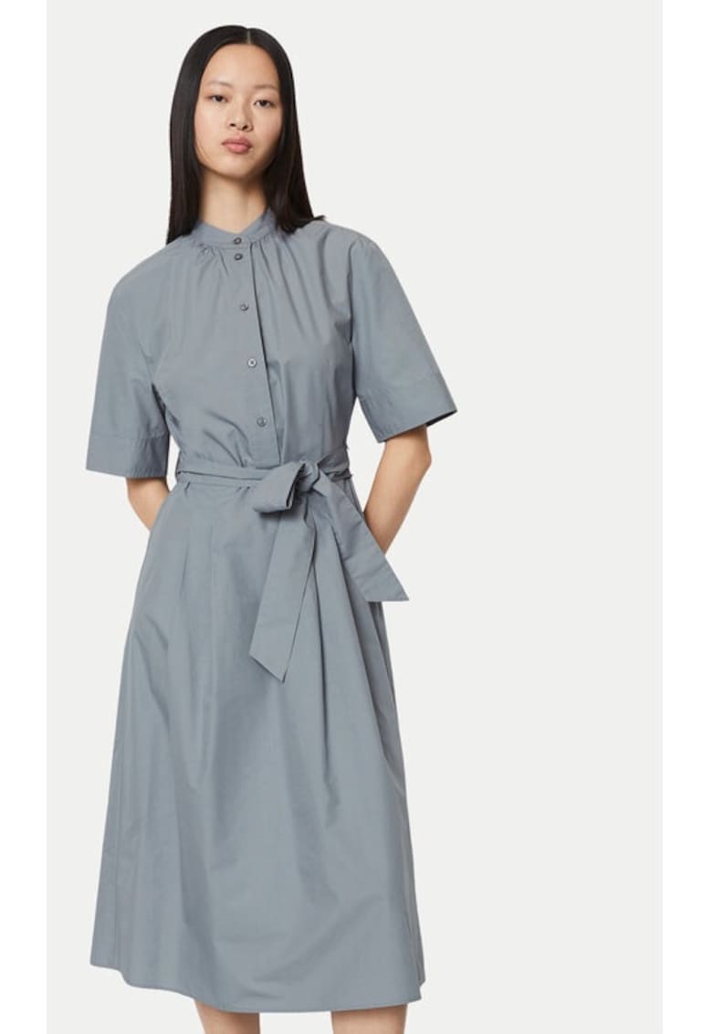 Дамска рокля - сива - памук Marc OPolo