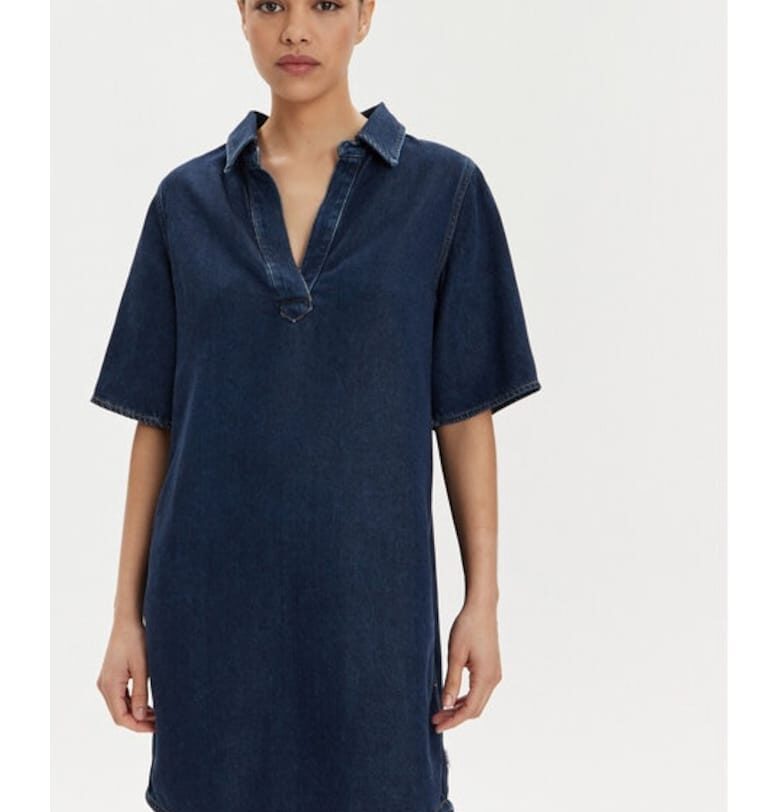 Дамска рокля -  тъмносиня - лиоцел Wrangler