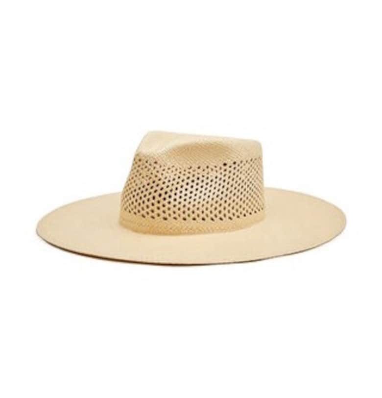 Дамска сламена шапка  Jo Panama 11531 - бежова Brixton