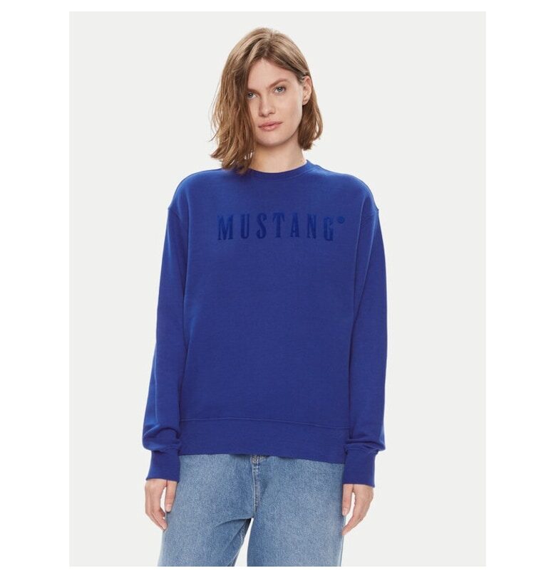 Дамска спортна блуза  Син Mustang