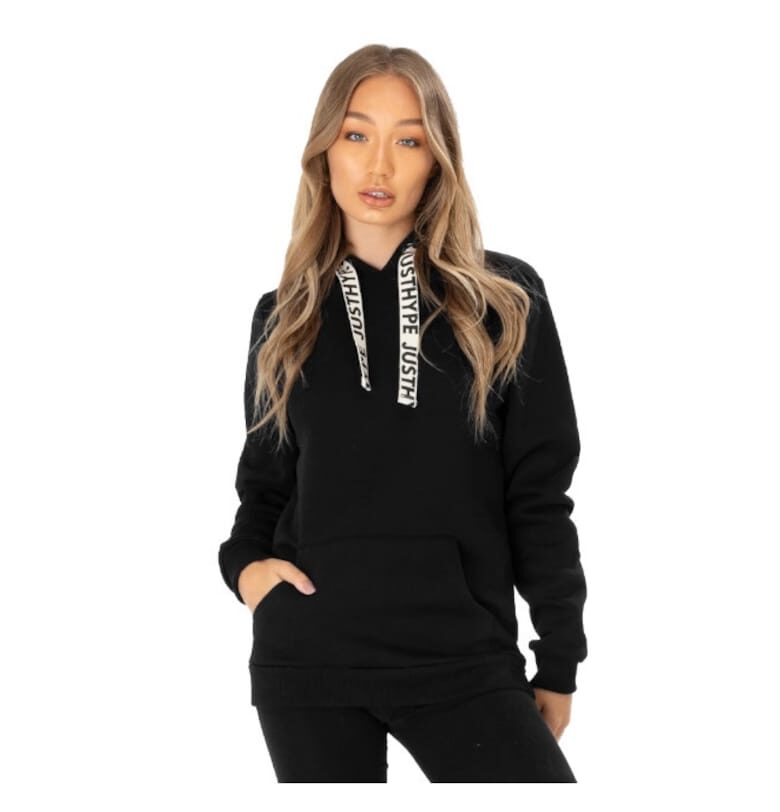 Дамска суичър с качулка  Scribble Logo Hoodie 505789 Justhype