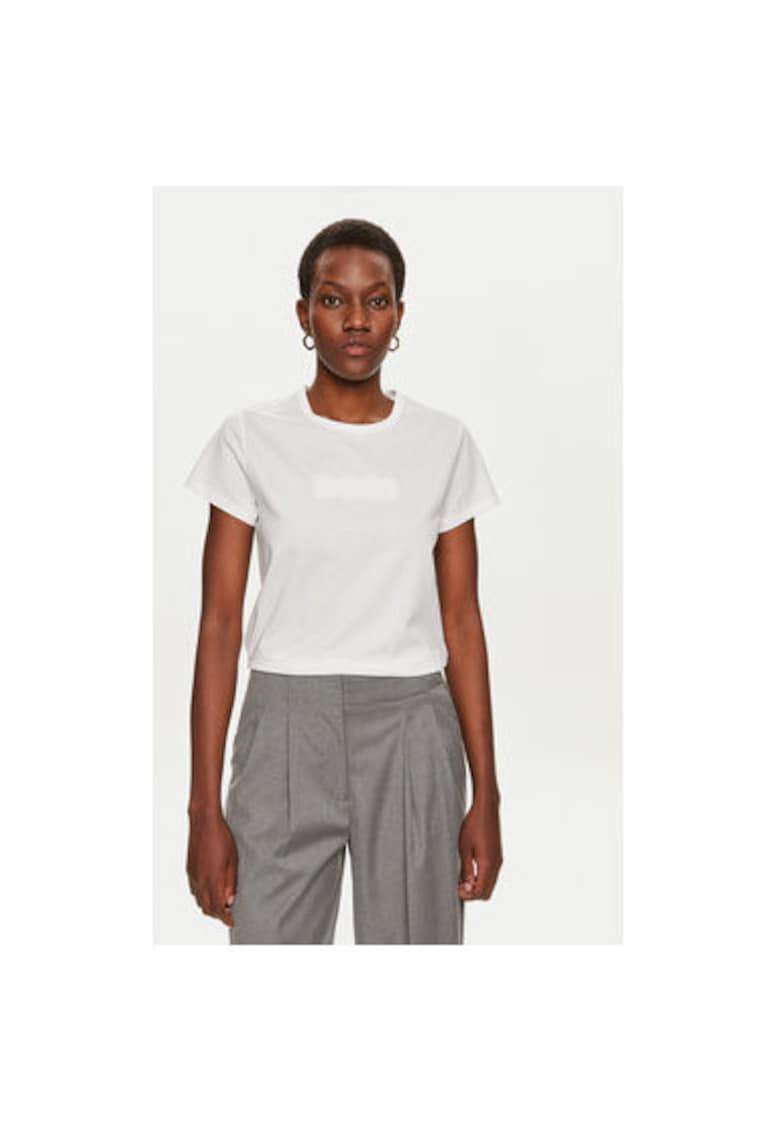 Дамска тениска - 304313394 - Памук - M INTL - Бял BOSS