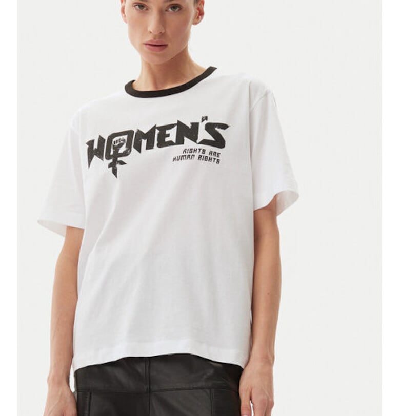 Дамска тениска -  304892875 - Органичен памук - Бяла - Бял Munthe