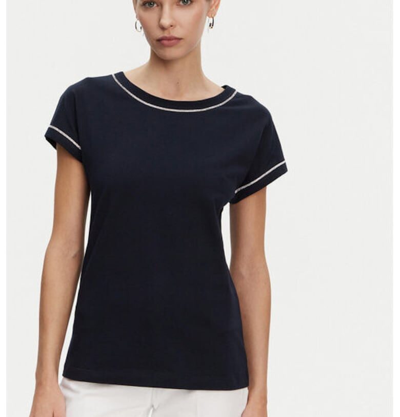 Дамска тениска -  304968815 - Памук - Черен - Черен LUISA SPAGNOLI