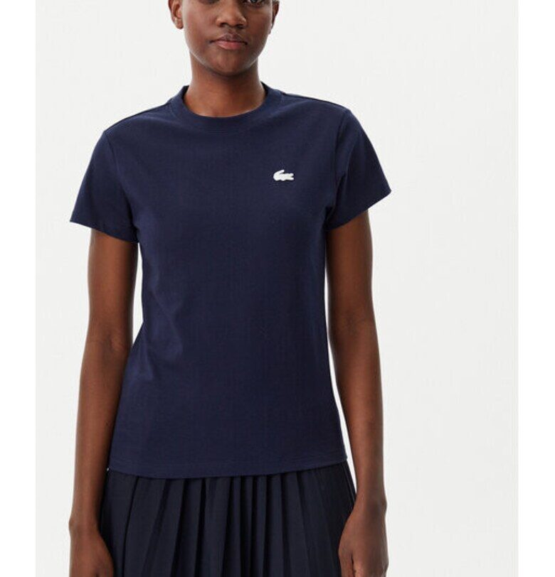 Дамска тениска -  304993671 - Памук - Син - Син Lacoste