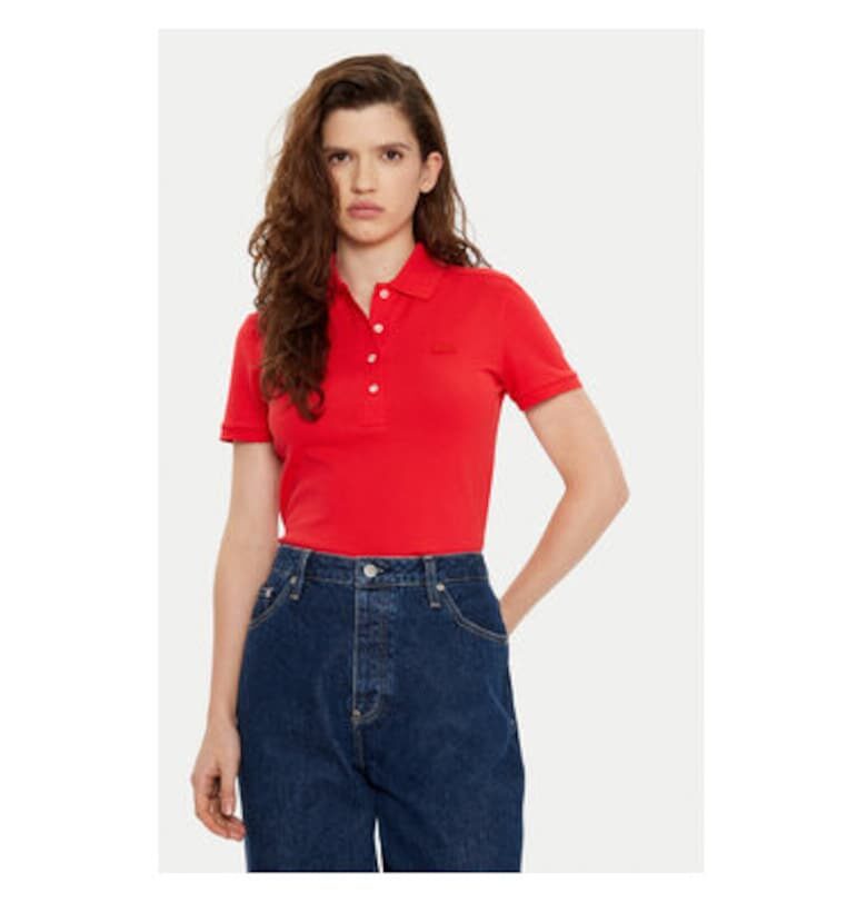 Дамска тениска -  304995033 - Памук - Черен - Черен Lacoste