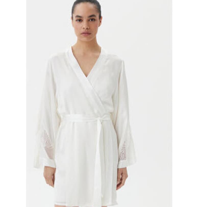 Дамска тениска -  C17WW5 0LW Legend - модал и вискоза - екрю Chantelle