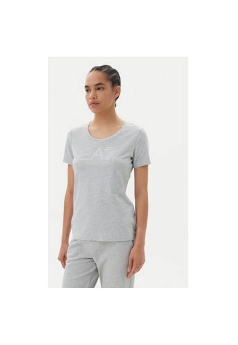 Дамска тениска Emporio Armani - 7W000094 AF10373 - Памук - Сив - Сив EA7