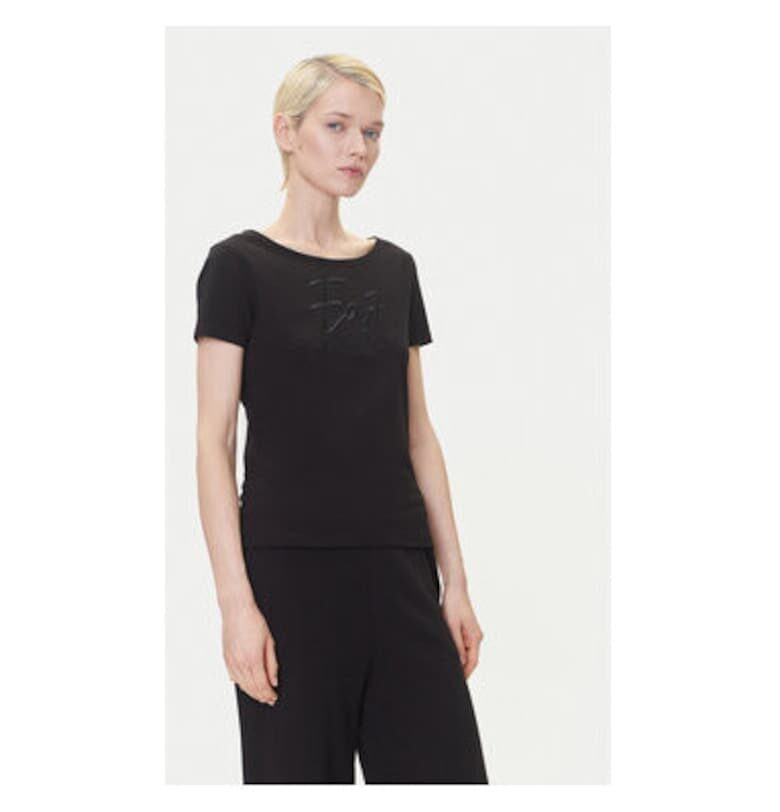 Дамска тениска  Emporio Armani - 7W000184 AF10373 - Памук - Черен - Черен EA7