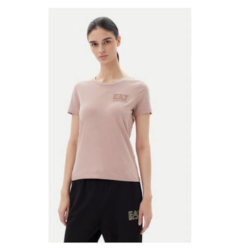 Дамска тениска  Emporio Armani - 7W000492 AF10373 - Памук - Розов - Розово EA7