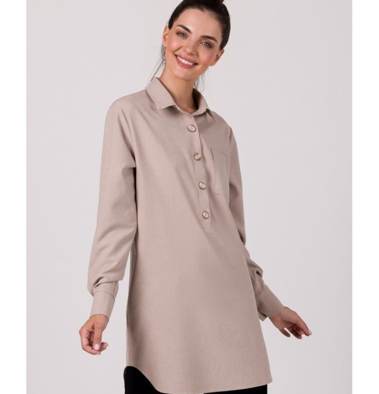 Дамска туника -  Lindry - бежова - Бежов BeWear