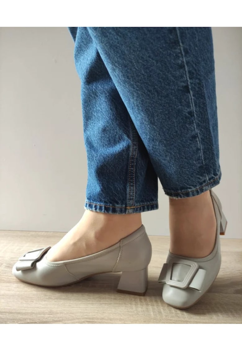 Дамски Обувки 460008D 14-N Елегантни - Сиви - Сив Pass