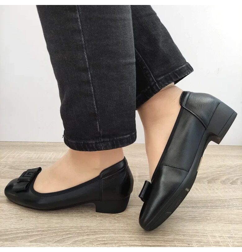 Дамски Обувки  91288-16 Елегантни - Черен - Черен FORMAZIONE