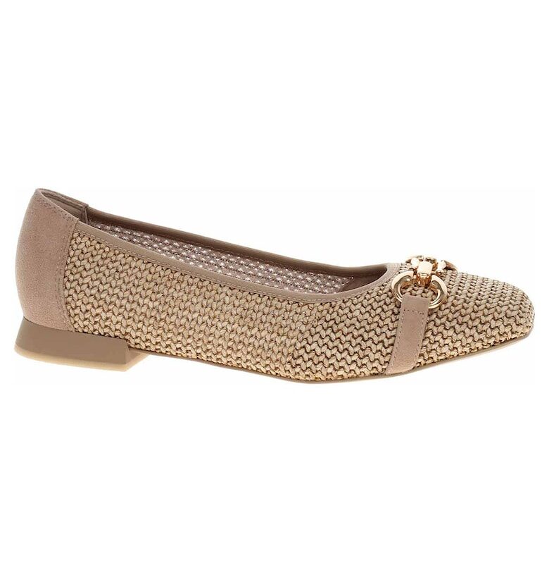 Дамски балеринки  9-22503-42 бежови - Бежов Caprice