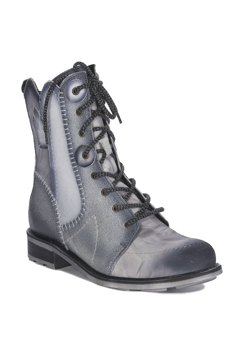 Дамски боти 0671903008 - Кожени - Сиви Maciejka
