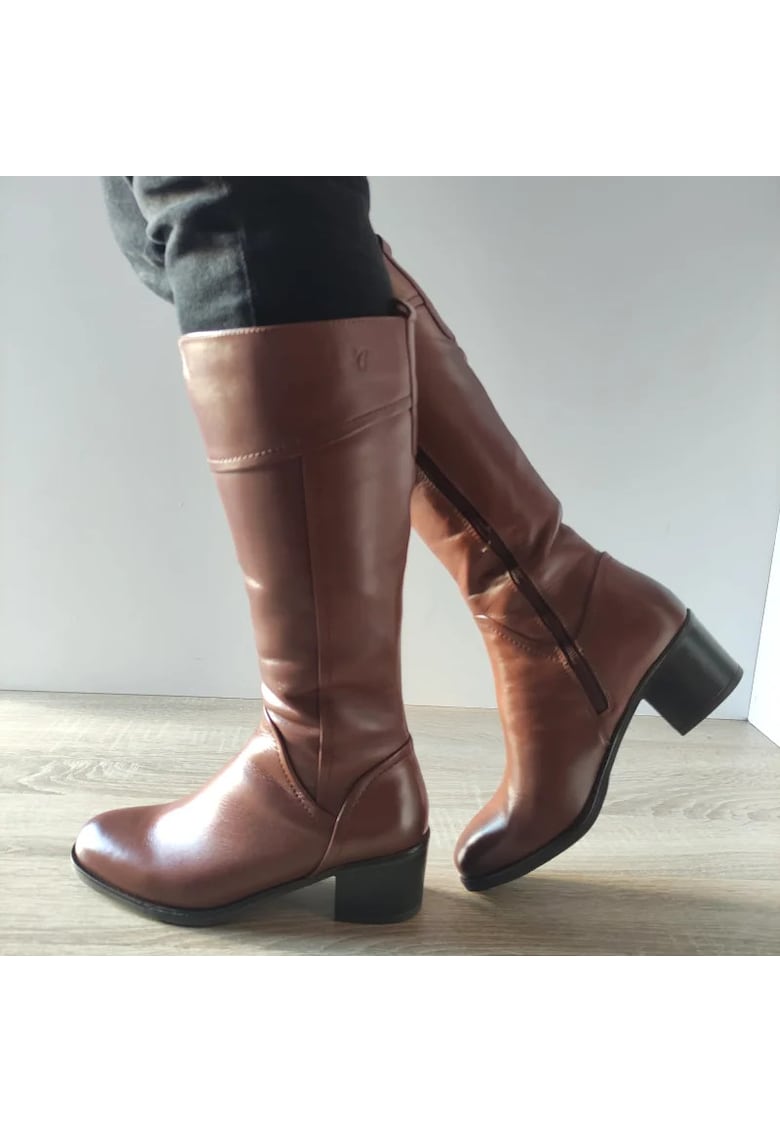 Дамски боти 25500-41 Cognac Brown - Brown - Caprice