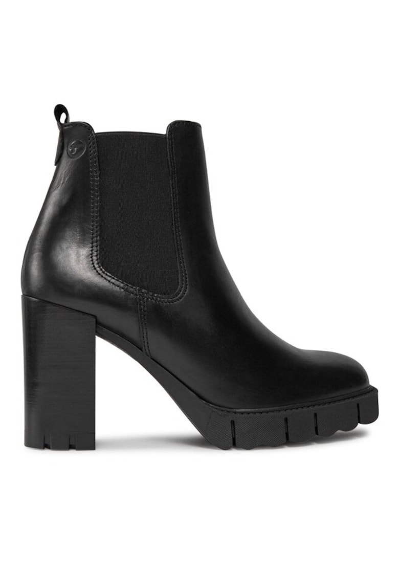 Дамски боти 303140359 Естествена кожа Черни Tamaris