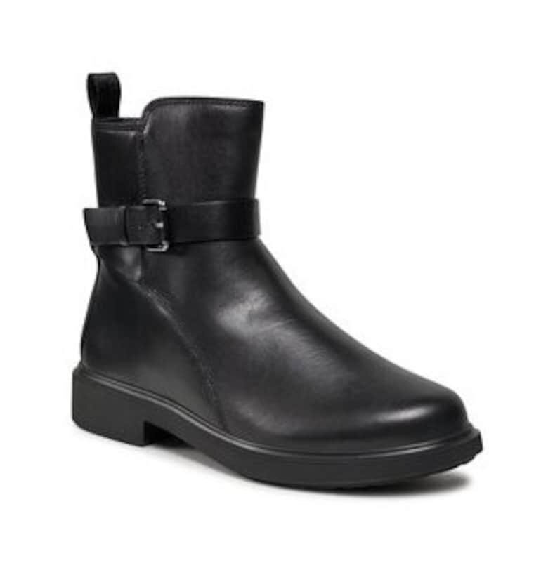 Дамски боти -  303175634 - естествена кожа - черен Ecco