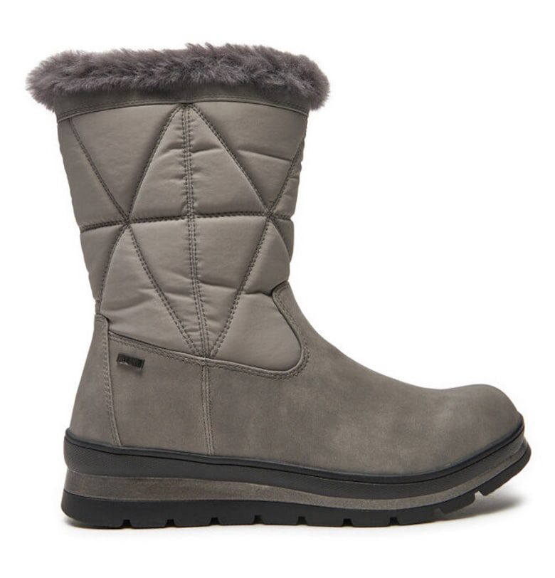 Дамски боти  304312052 - Естествена кожа - Сив - Сив Caprice