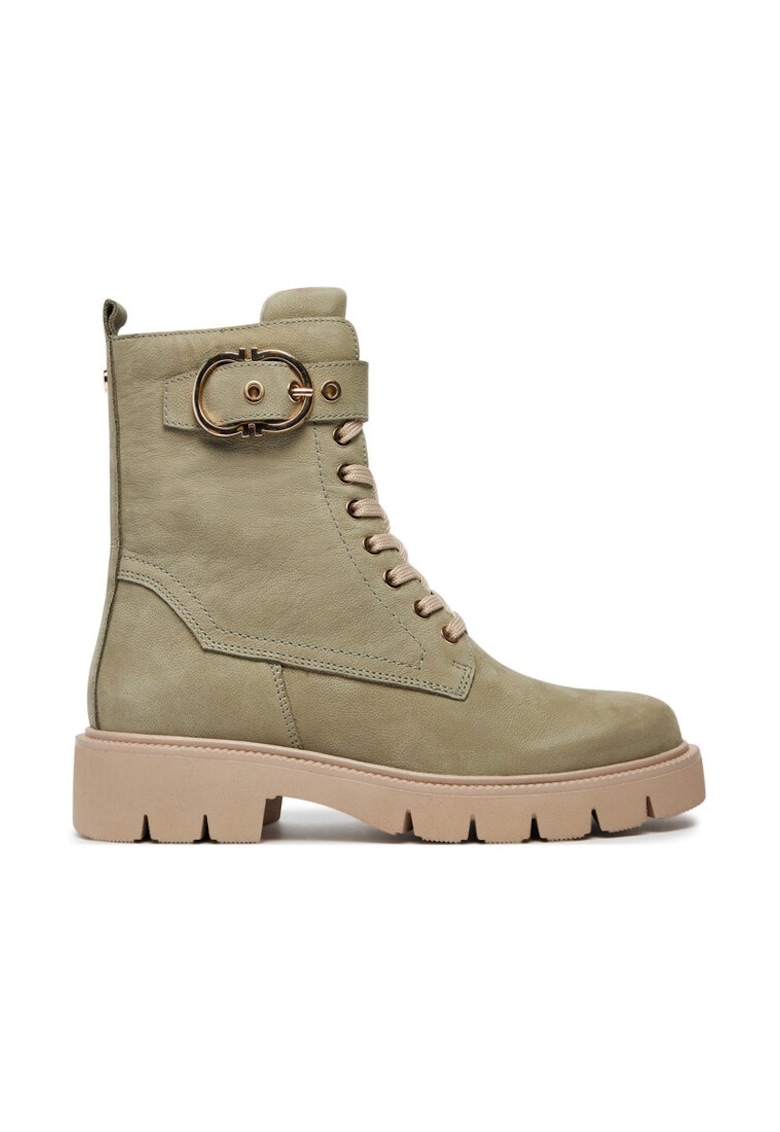 Дамски боти - 304315 - Набук - Каки Caprice