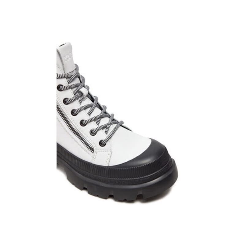 Дамски боти  304499463 - Естествена кожа - 41 EU - Бели Karl Lagerfeld