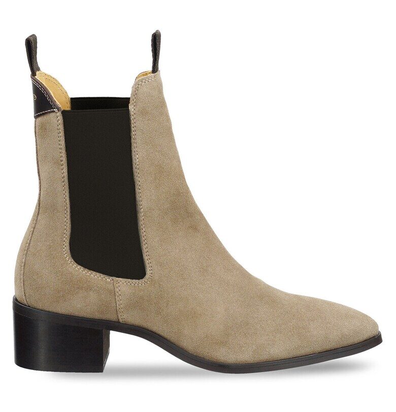 Дамски боти 305605214 -  Естествена кожа - Бежов Gant