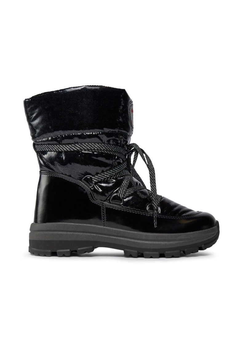 Дамски боти - 46719 - Синтетика - Черни Olang